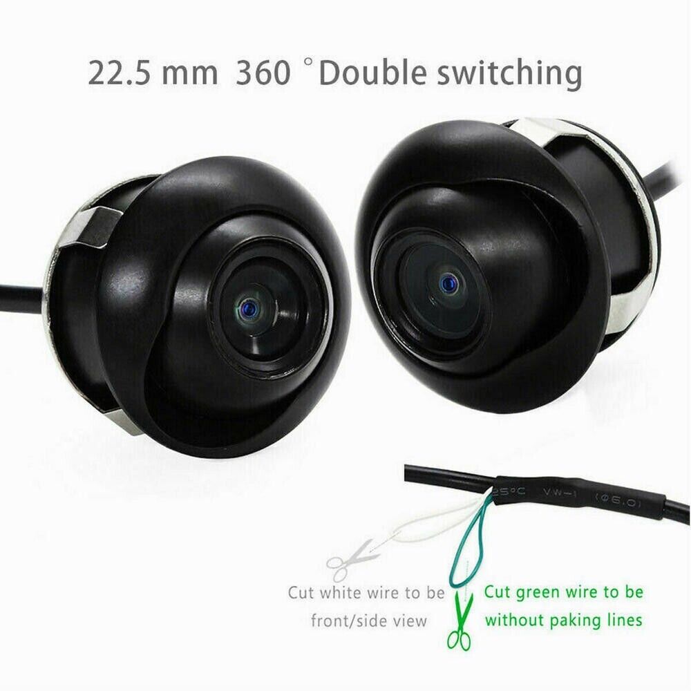 HD Night Vision 360° Front / Rear Reversing Backup Camera for Van/Car