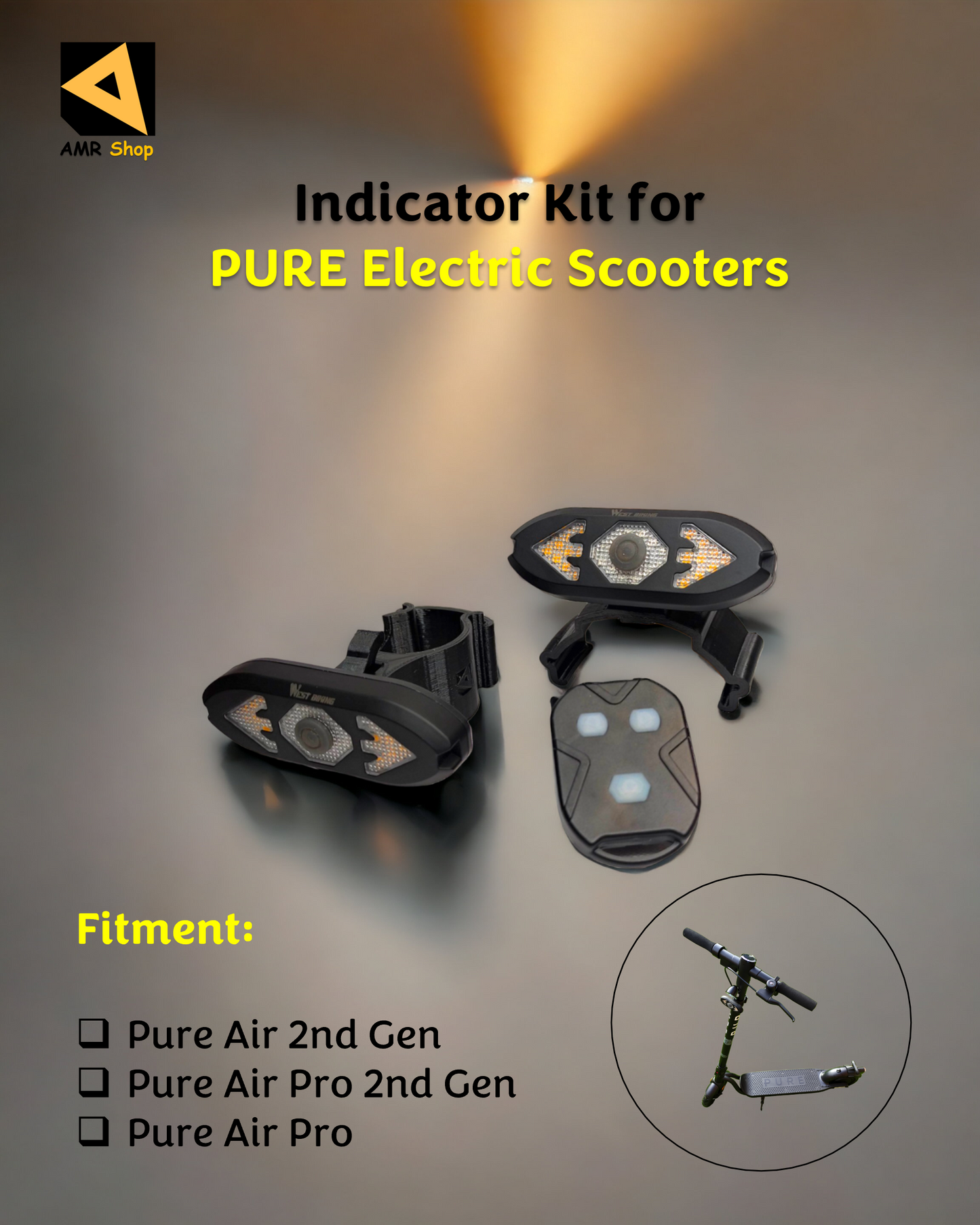 Indicator Kit for PURE Electric Scooters Air 2nd Gen