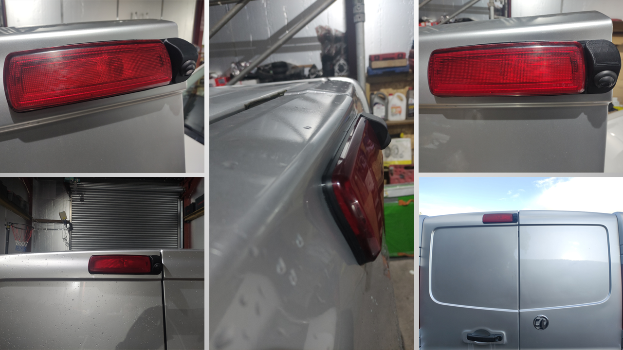 Reversing Camera and 4.3" Mirror Monitor For Vivaro, Trafic, Primastar 2014+