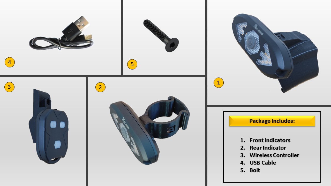 Indicator Kit for SEGWAY NINEBOT Model F