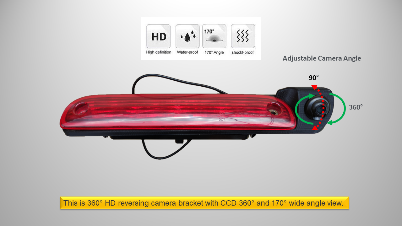5" Monitor & Reverse Camera For Boxer, Citroen Relay, Citroen Jumper, Fiat Ducato 2007 - 2022