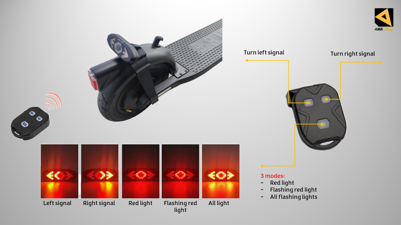 Mudguard Support with Indicators for Pure Air 2nd Gen