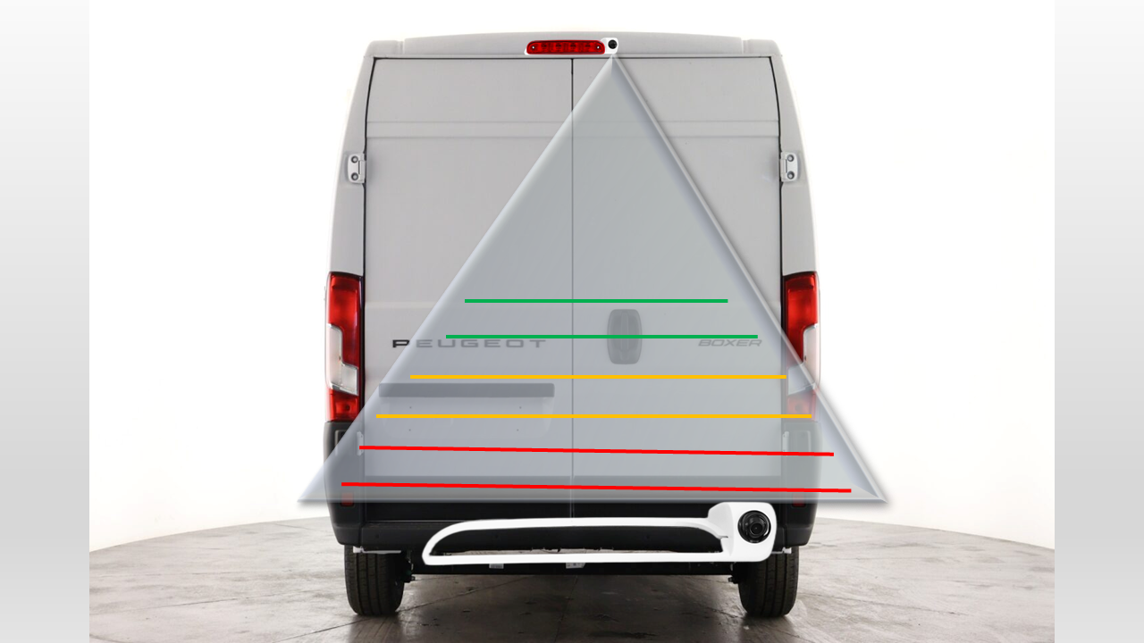 Reversing Camera & 7" Monitor For Peugeot Boxer, Citroen Relay, Citroen Jumper, Fiat Ducato 2007 - 2022