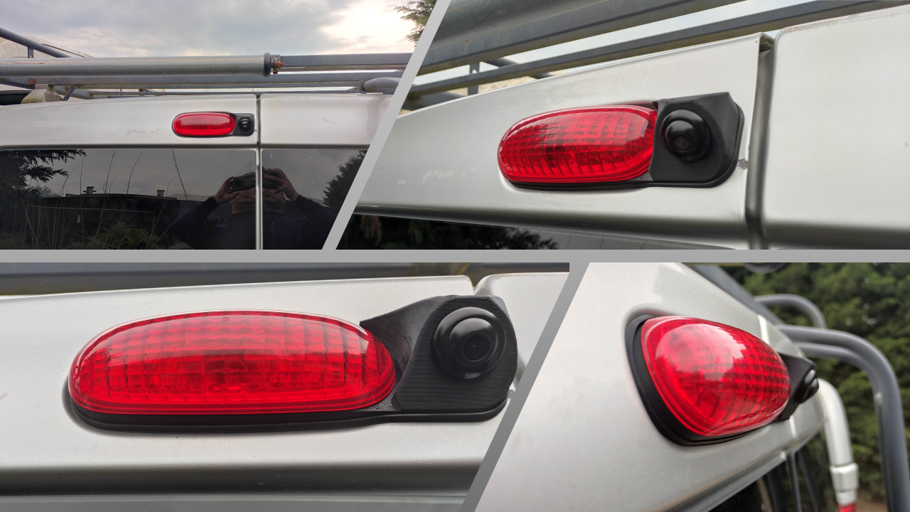 Reversing Camera & 7Inch Mirror Monitor For Vivaro, Trafic, Primastar 2001-2013