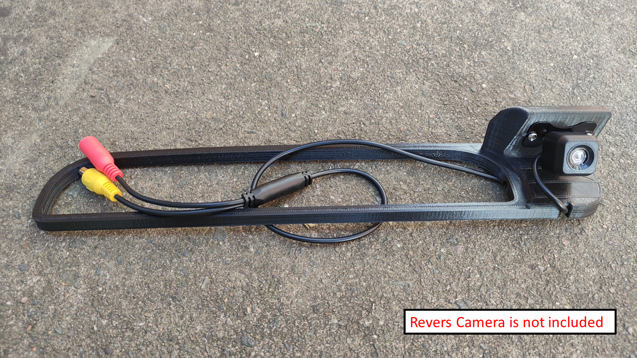 3D Printed Camera Bracket for Peugeot Boxer, Citroen Relay, Fiat Ducato 2011 and onwards