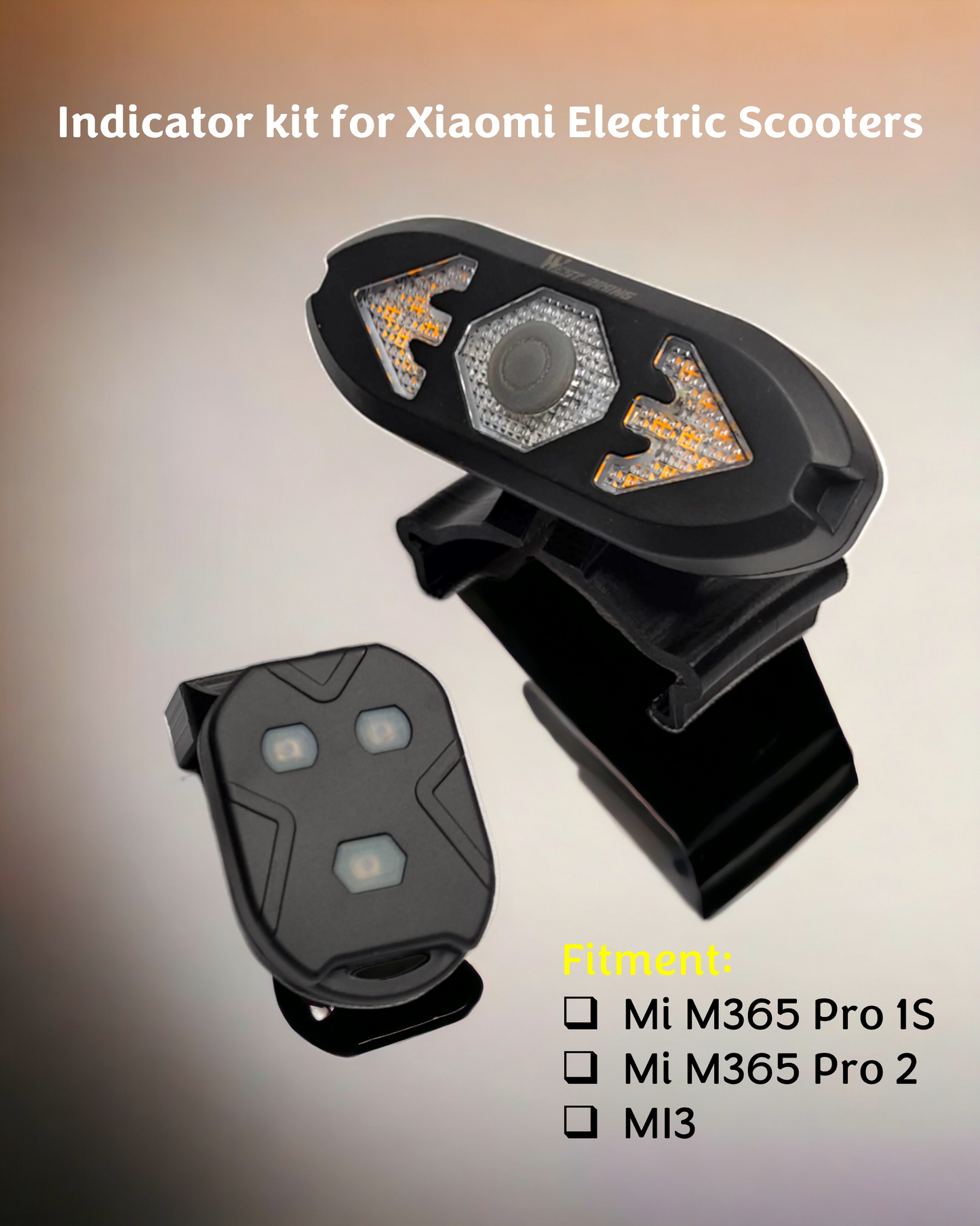 Front and Rear Indicator for Xiaomi Electric Scooter