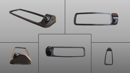 Reversing Camera & 7" Monitor for Vauxhall Vivaro MK3, Renault Trafic MK3 2014