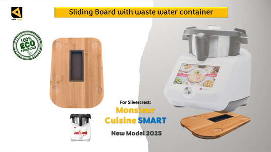 Sliding Board with Water Container For Monsieur Cuisine SMART (Lidlomix)