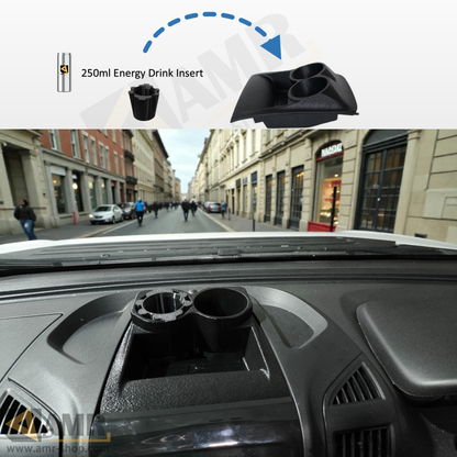 Dashboard Tray with Dual Cup Holder & Storage Peugeot Boxer, Citroen Relay, Fiat Ducato 2014+