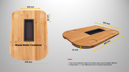 Sliding Board with Water Container For Monsieur Cuisine CONNECT (Lidlomix)