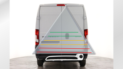 Reversing Camera & 5" Monitor For Peugeot Boxer, Citroen Relay, Citroen Jumper, Fiat Ducato 2007 - 2022 (White)