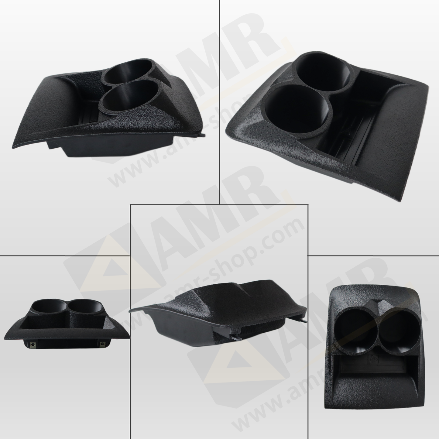 Dashboard Tray with Dual Cup Holder & Storage Peugeot Boxer, Citroen Relay, Fiat Ducato 2014+