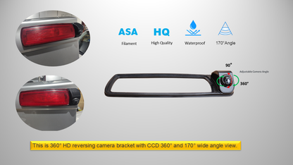 Reversing Camera & 7" Monitor for Vauxhall Vivaro MK3, Renault Trafic MK3 2014