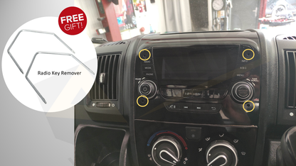 3D Printed Dashboard Drawer for Peugeot Boxer Citroen Relay Fiat Ducato 2014+